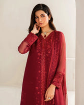 𝐂𝐀𝐌𝐄𝐎- Chiffon 4-Piece Stiched/Unstiched